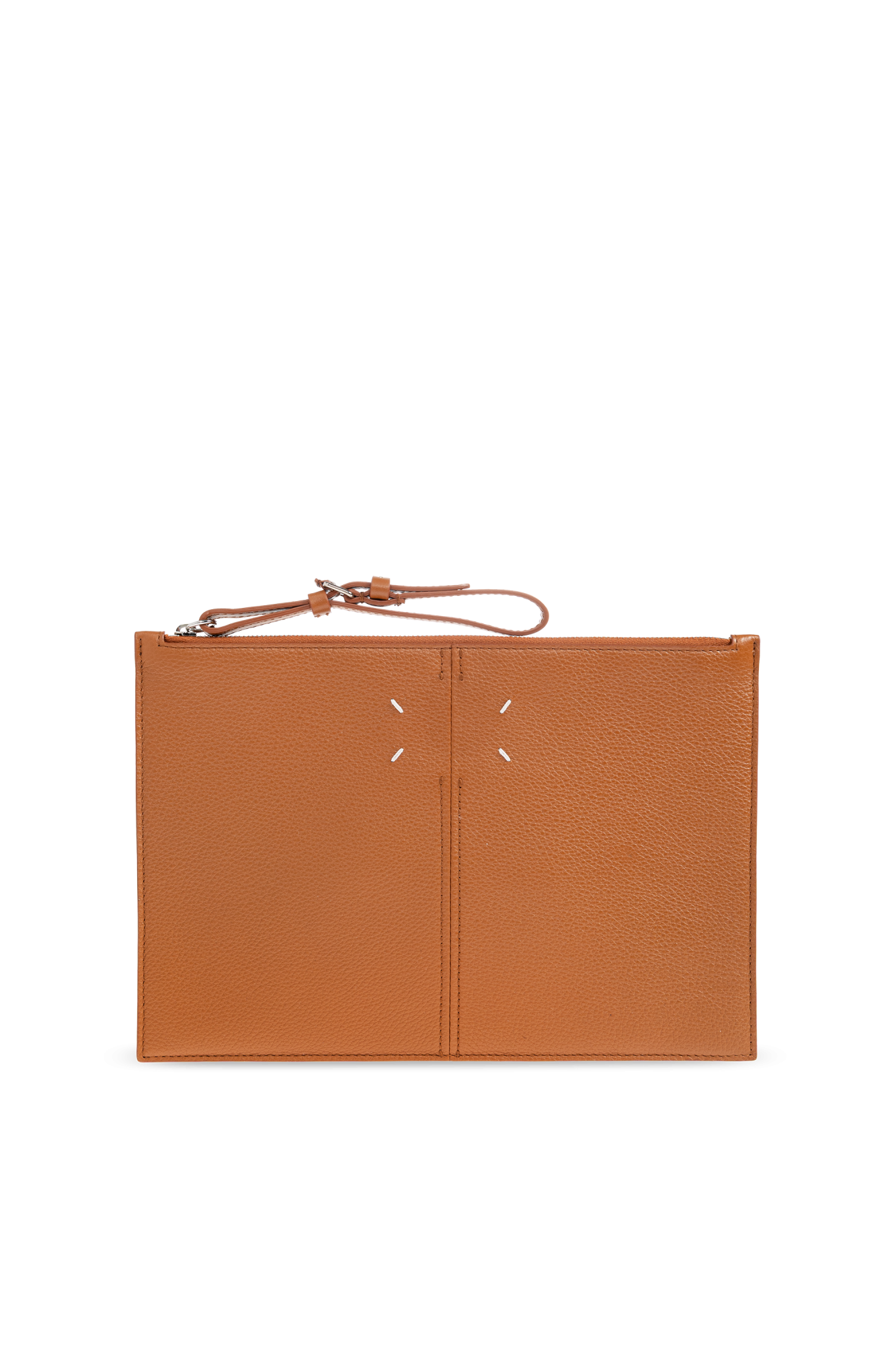 Maison Margiela Leather pouch from the 'Dress-age' collection